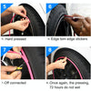 Universal Decorative Scratchproof Stickup 8M Flexible Car Wheel Hub TRIM Mouldings Shining Decoration Strip(Blue)