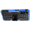 For Samsung Galaxy A14 5G Tire Texture TPU + PC Phone Case with Holder(Blue)
