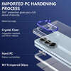 For Samsung Galaxy Z Fold6 lce Folding Series Integrated Clear PC Phone Case(Royal Blue)