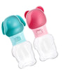 Portable Dog Water Bottle 500ml, Pink - Leakproof & Travel-Friendly