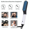 Mini Men Electrical Beard Styling Comb Beard Straightener, Plugs: AU Plug (Gold)