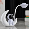 Student Dormitory Bedside Reading Desk Lamp(6617-2 White)