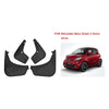 For Mercedes-Benz Smart 2-door 2016-2021 4pcs/Set Car Auto Soft Plastic Splash Flaps Fender Guard