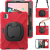 For Xiaomi Pad 5 / Pad 5 Pro Silicone + PC Tablet Protective Case(Red)