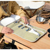 ShineTrip Outdoor Camping Tableware Storage Bag Oxford Cloth Camping Rack Meal Bag