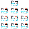 iPhone 15 Pro/Max Heat Sink Sticker & Foam Pads (10 Sets)