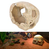 Resin Skull Aquarium Ornament - Reptile & Fish Hide