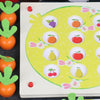 Children Parent-Child Interaction Radish Shape Memory Chess Board Game Educational Toys