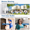 Tuya QX56 2K WiFi IP Camera, Colour Night Vision, IP66, AU Plug