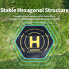 Sunnylife TJP10 110cm Hexagonal Double-Sided Folding With Ground Spikes Drone Universal Apron