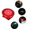 Shoe Clip Light LED Mini Clip Light Outdoor Night Running Warning Light(Red)