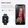 IW9 2.05 inch Square Screen Smart Watch Supports Bluetooth Calls/Blood Oxygen Monitoring(Rose Gold)