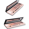 5673 Cosmetic 12 Colors Pearl Smoky Eye Shadow Makeup Palette with Brush Set