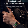 K13 1.14 inch Leather Band Earphone Detachable Smart Watch Support Bluetooth Call (Black)