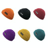 A21 Short Beanie Retro Hip Hop Knitted Cap, Size:One Size(Gray)