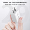 WK WP-U56 2A Dual USB Fast Charging Travel Charger Power Adapter, US Plug (White)
