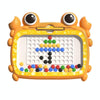 Crab Magnetic Drawing Board Children Educational Toy Gift, Specification: 50 Beads Orange