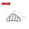 Car Carbon Fiber Small Left and Right Air Outlet Decorative Sticker for Lexus IS250 300 350C 2006-2012, Left Drive