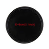 Car Auto Round Soft Rubber Dashboard Anti-slip Pad Mat for Phone / GPS/ MP4/ MP3, Diameter: 8cm(Black)