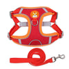 Reflective Dog Harness Chest Strap, Red, S - BL-867