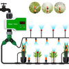 Irrigation System Intelligent Controller Automatic Timed Watering Device, Specification: 20m 20sets Ground Plug Dual-use Suit