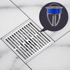 Bathroom Sewer Deodorant Pure Copper Floor Drain, Specification: Chrome+Inner Core
