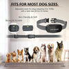 Anti Bark Collar for Dogs - Touch Sensor, Rechargeable, Waterproof (Black)