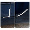 4 PCS/Set Universal Car Styling PVC Car Door Edge Anti Collision Sticker Door Anti-Rub Strips Car Door Scratch Protector(White)