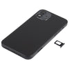 iPhone 12 Back Cover Assembly (Black) with Wireless Charging