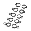 5 Pairs Non-Slip Silicone Earphone Ferrule Set for Sony LinkBuds Ear Cap(Black)