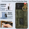 For Asus ROG Phone 8 Wristband Leather Back Phone Case(Green)
