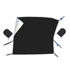Car Front Window Snow Coated Silver Cloth Anti-freeze Sun Blocker Cover(205x150x167cm)