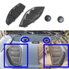 For Jeep Wrangler JK 2007-2017 Car Hood Trim Panel + Hood Ball Head Set