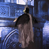 Flying Hanging Ghost Scary Sound and Moving for Halloween Decorations (Grey)