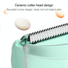 Household Baby Children's Rechargeable Electric Push Shaving Head Hair Clipper(Green)