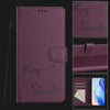 For Asus ROG Phone 8 / 8 Pro Smile Embossing RFID Leather Phone Case(Violet)