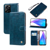 For Xiaomi Redmi Note 12 Pro Speed / Poco X5 Pro Oil Wax Texture Leather Phone Case(Blue)