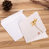10 PCS Classical Painting Holiday Greeting Card(Lotus Leaf 07)