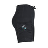 SLINK Dive Pocket Shorts Rafting Rowing Pants, Size: XXL(Black)
