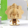WUDE 204 Socrates Pen Holder 3D Three -Dimensional Puzzle Board Children Wood Puzzles Model