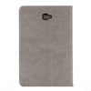 For Galaxy Tab A 10.1 (2016) / P580 Simple Style Horizontal Flip Leather Case with Holder & Card Slots & Wallet (Grey)