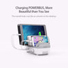 ORICO DUK-10P 120W 10 USB Ports Smart Charging Station with Phone & Tablet Stand, US Plug(Black)