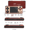 MIYOO A30 Retro Handheld Game Console 2.8 Inch IPS Screen WIFI Linux System Video Games Player 128GB(Red Gold)