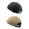 A28 Flower Pattern Personalized Beanie Skullcap Adjustable Sailor Hat, Size:One Size(Black)