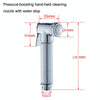 Multifunctional Wome Washers Pressure With Water Stop Woman Wash Nozzle Set, Colour:Gold