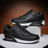 Men Sports Shoes Spring Couple Air Cushion Sneakers Casual Shoes, Size: 36(Black and White)