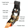 Motorcycle Ratchet Tensioner Cargo Bundling And Luggage Fixing Straps, Specification: Black 4m