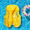 2 PCS PVC Children Inflatable Swimwear Children Life Jacket, Colour: M (Yellow)