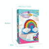 DIY Plush Pillow Toy Three-Dimensional Handmade Doll Material Package(Rainbow Cloud)