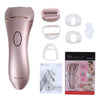 Suker SK-517  Electric Water Eluting Hair Removal Device Women Household Hair Plucker Multifunctional Two-In-One Shaver Epilator(Pink)